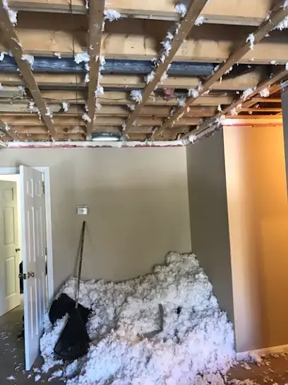 Ceiling Leak Water Damage in Weston, MA